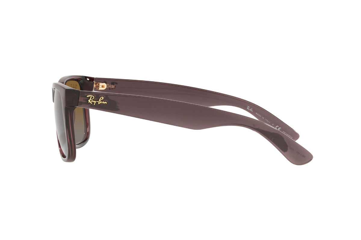 Lentes De Sol Justin Dark Brown Polarizados Ray-Ban