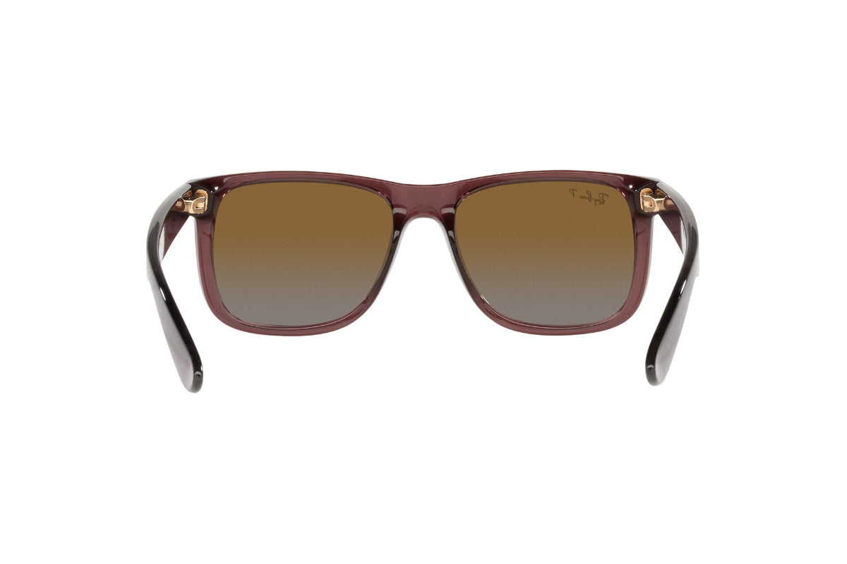 Lentes De Sol Justin Dark Brown Polarizados Ray-Ban