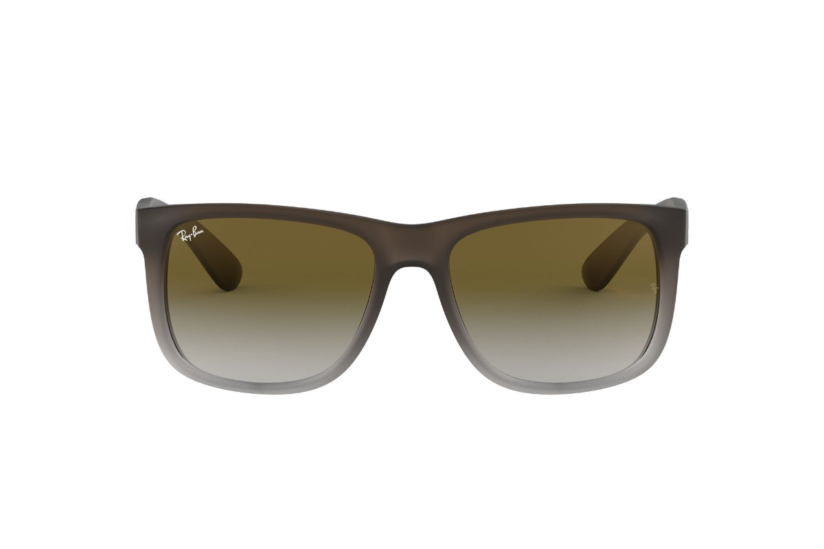 Lentes de Sol Justin Rubber Brown On Grey Ray-Ban