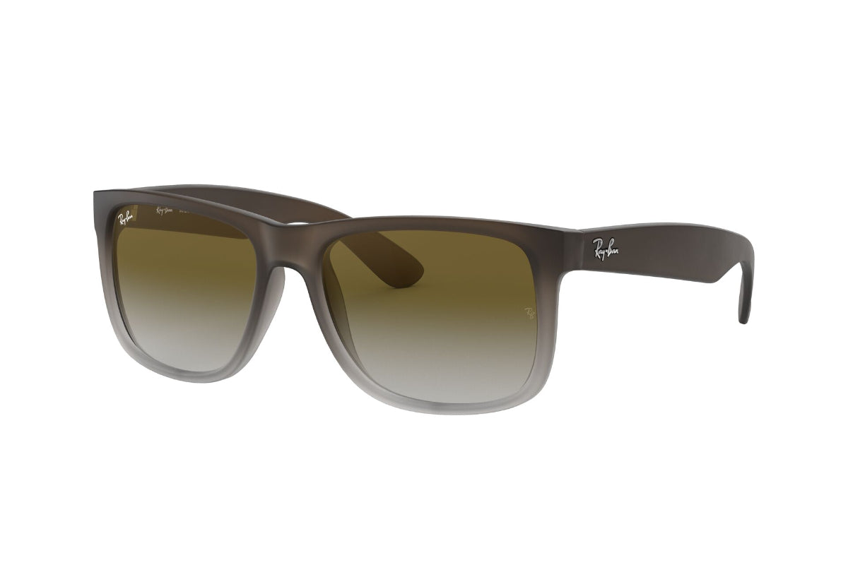 Lentes de Sol Justin Rubber Brown On Grey Ray-Ban