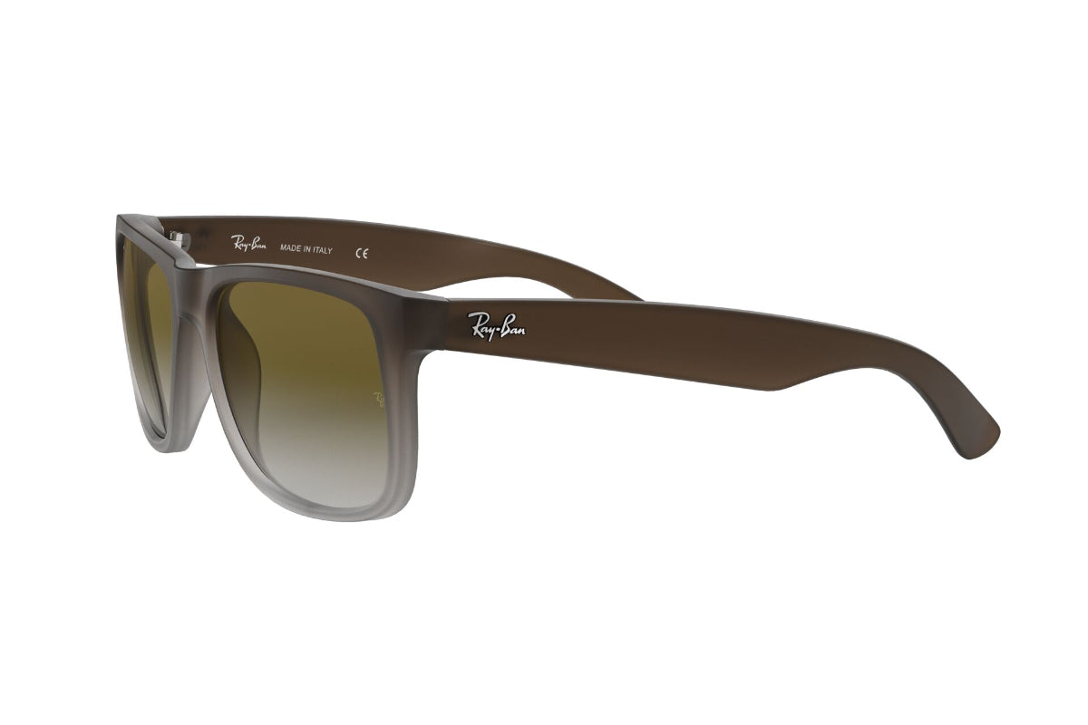 Lentes de Sol Justin Rubber Brown On Grey Ray-Ban