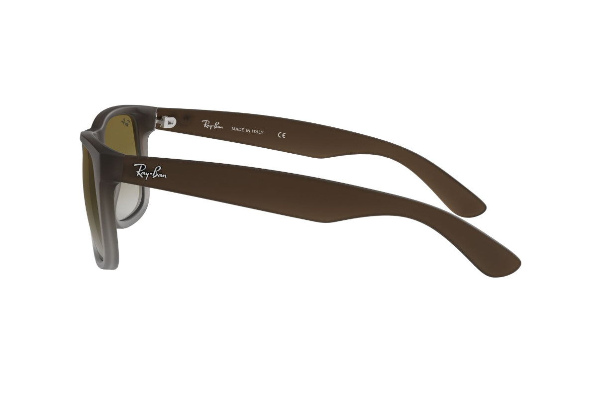 Lentes de Sol Justin Rubber Brown On Grey Ray-Ban