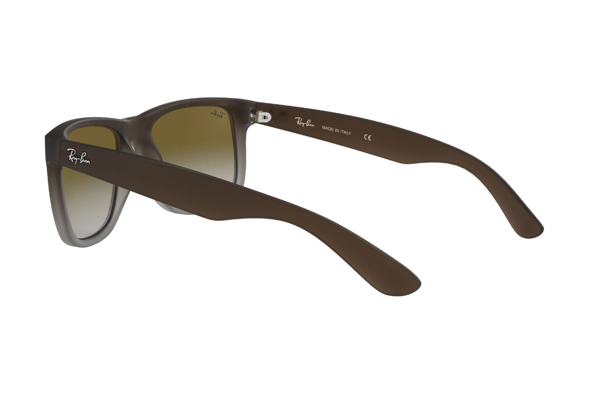 Lentes de Sol Justin Rubber Brown On Grey Ray-Ban