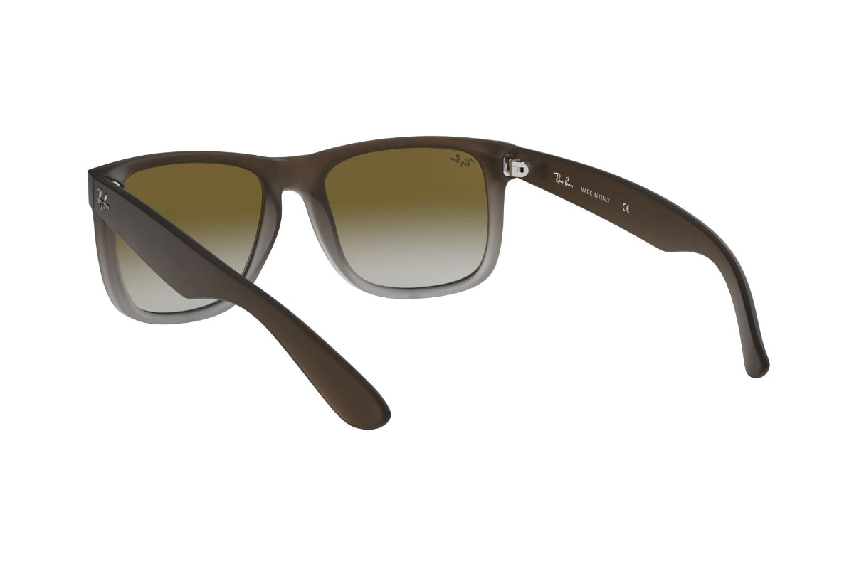 Lentes de Sol Justin Rubber Brown On Grey Ray-Ban