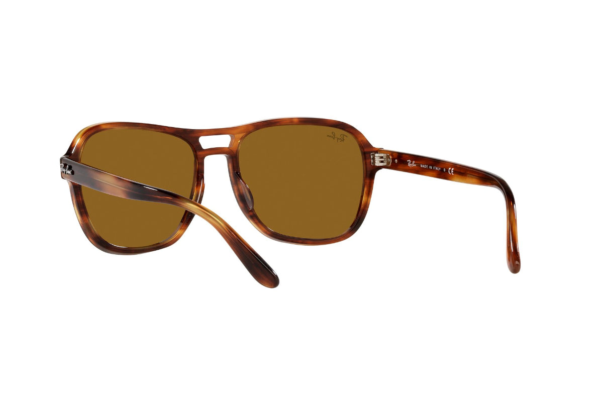 Lentes de Sol State Side Striped Havana  Ray Ban