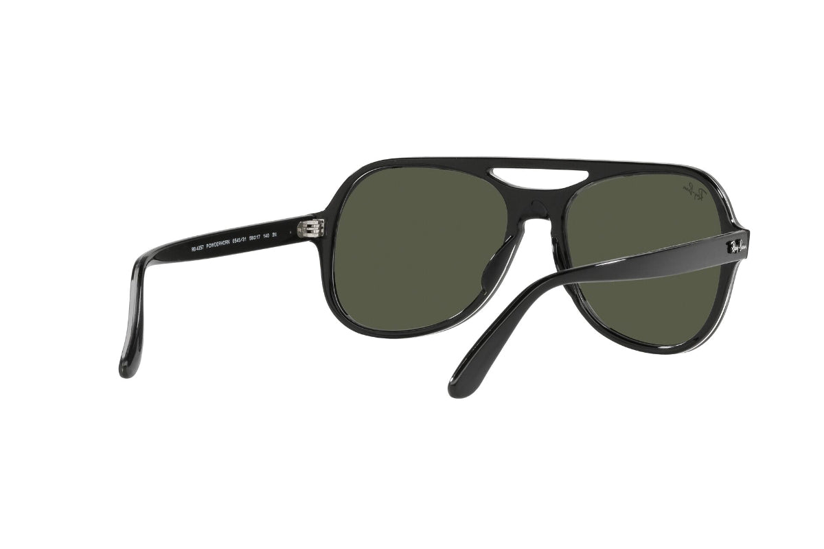 Lentes de Sol Powderhorn Black Black  Ray Ban