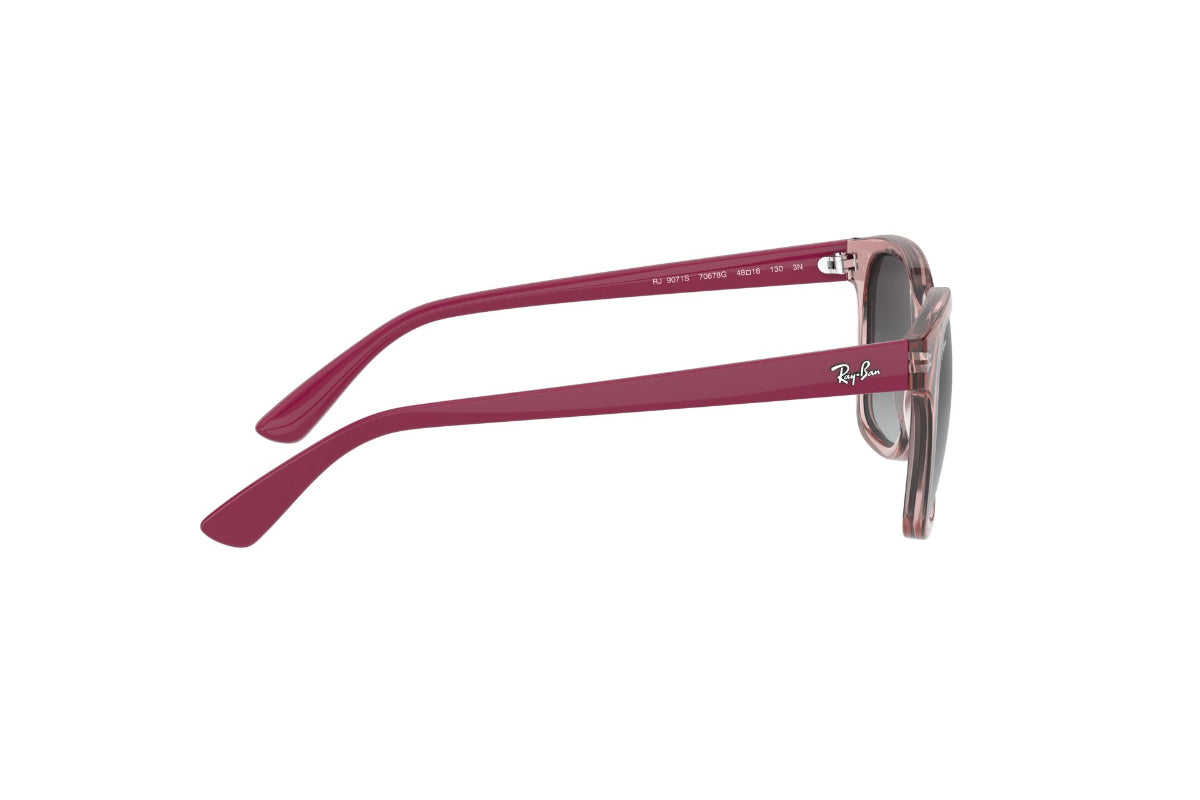 Lentes de Sol Transparent Pink Ray-Ban Junior