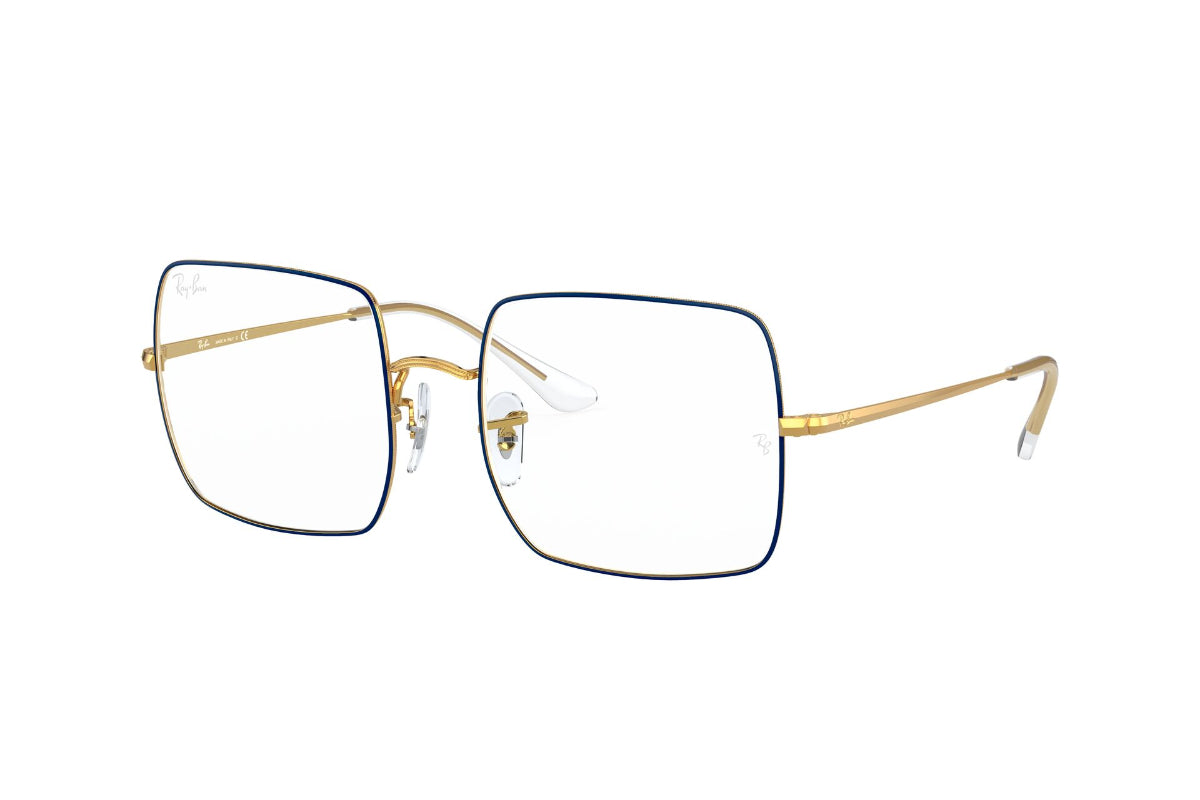 Lentes Ópticos Square Blue On Legend Gold Ray-Ban