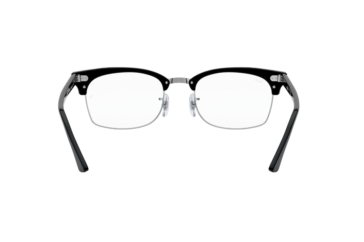 Lentes Ópticos Clubmaster Square Negro Ray-Ban