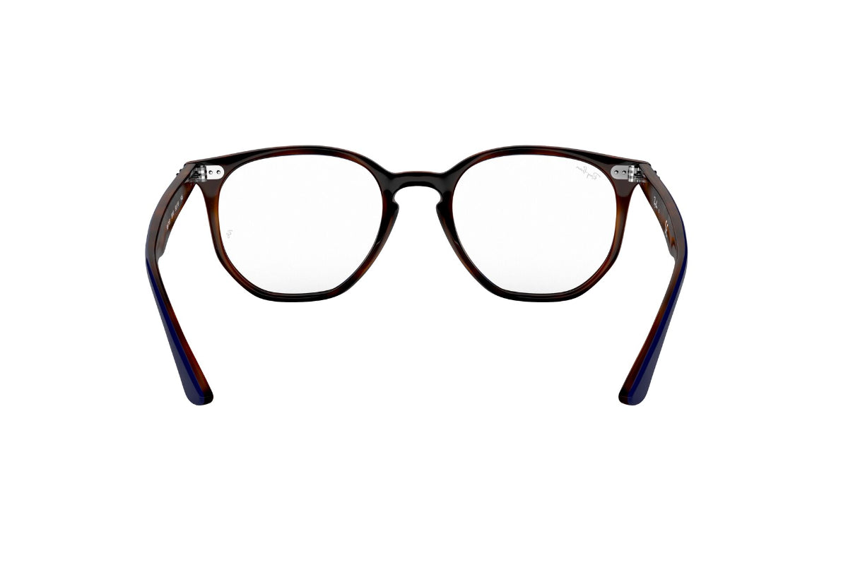 Lentes Ópticos Hexagonal Blue On Havana Red Ray-Ban