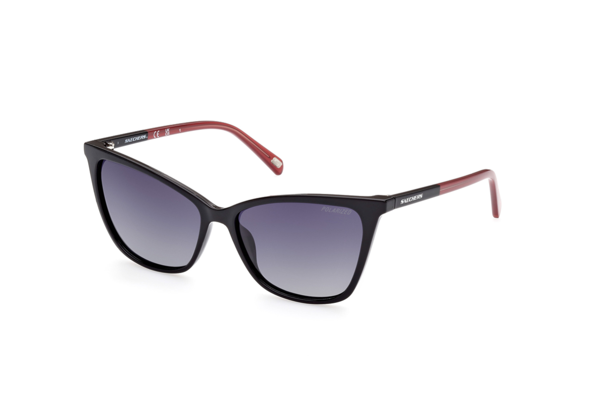 Lentes de Sol Negro Polarizado Skechers