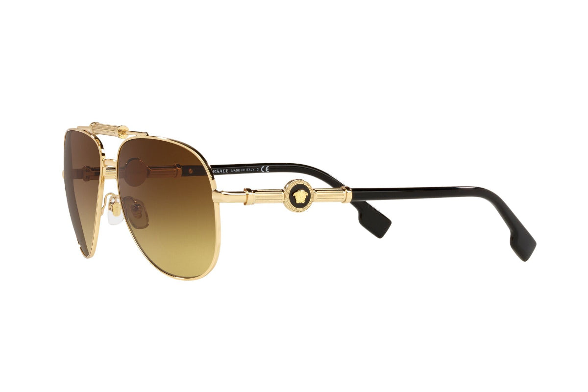 Lentes de Sol Gold Versace