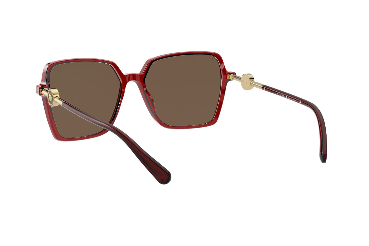 Lentes de Sol Transparent Red Versace