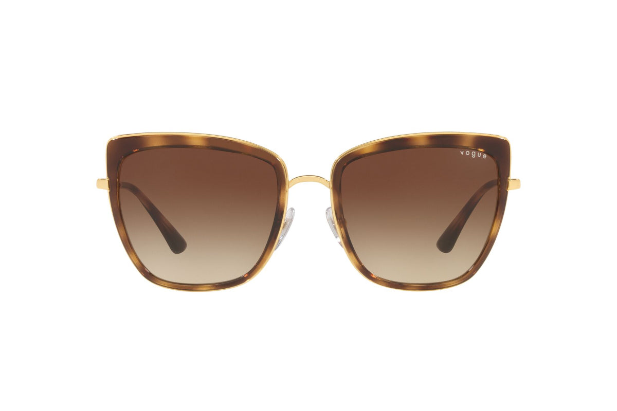 Lentes de Sol Gold Havana Vogue Eyewear