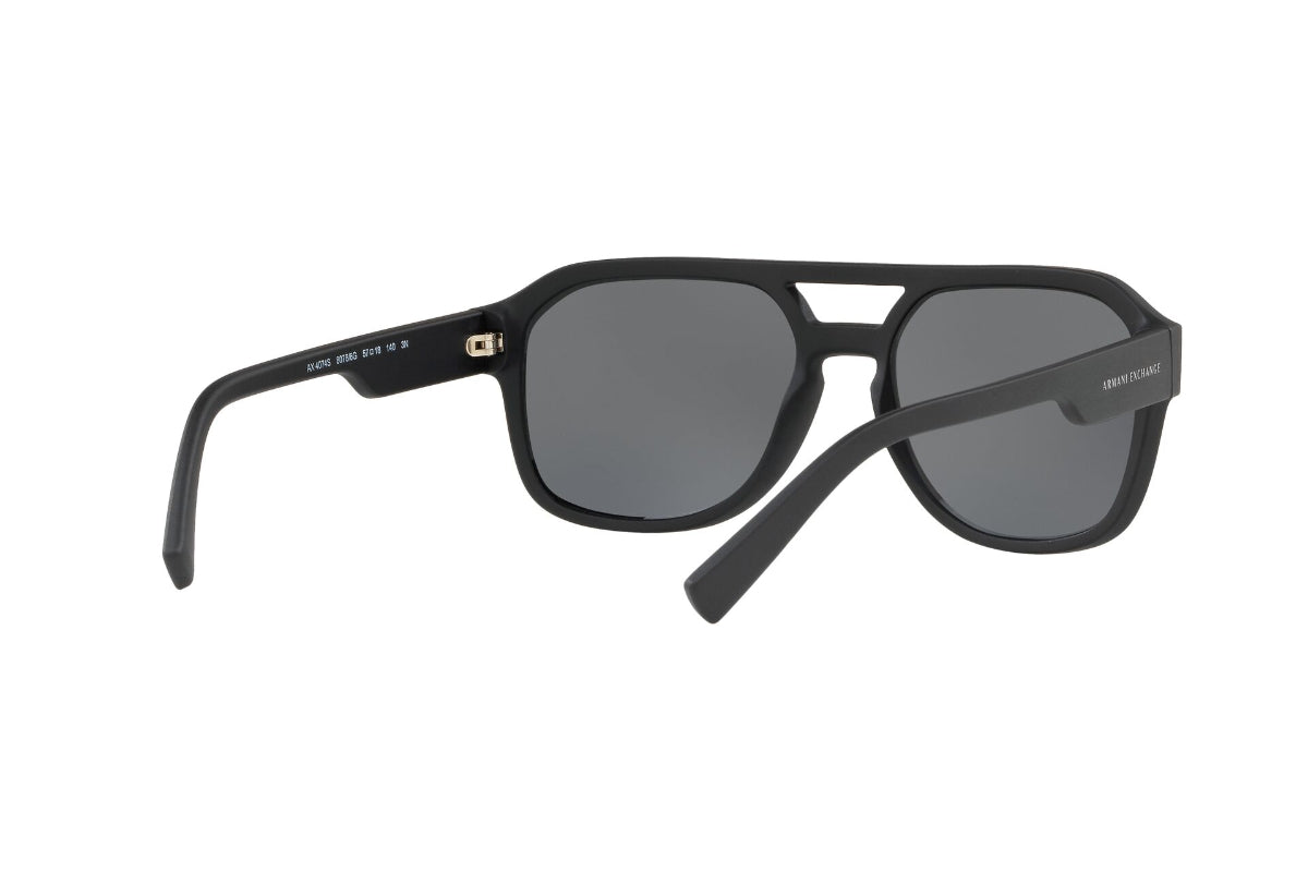 Lentes de Sol Aviador Negro Armani Exchange