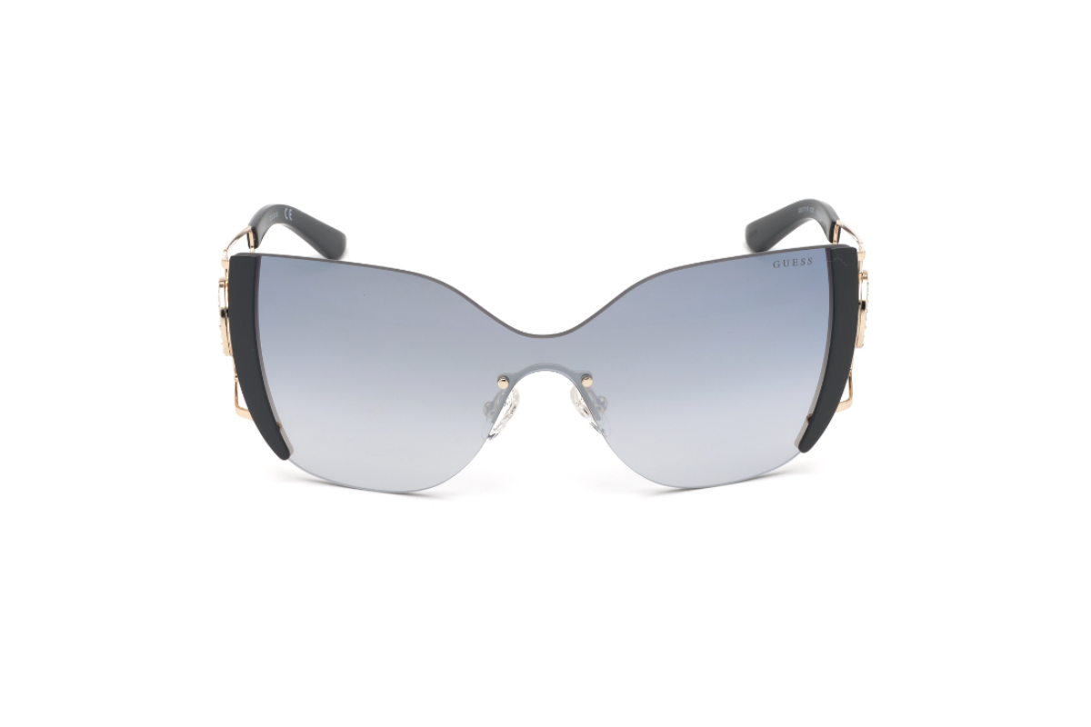 Lentes de Sol Gris Espejado Guess